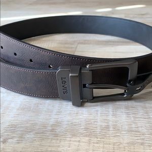 Levi’s Black/Brown Reversible Leather Belt
